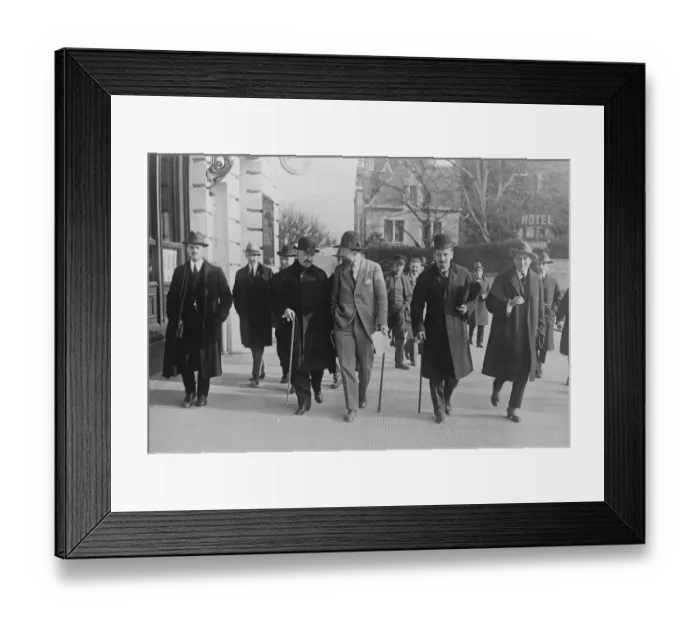 Framed Print : Chicherin at Lausanne The head of the Bolshevist Delegation arriving at the Near Framed Print : Chicherin at Lausanne The head of the Bolshevist Delegation arriving at the Near