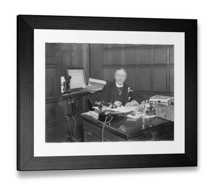 Framed Print : Sir T Vansittart Bowater, Bart 23 January 1924 Framed Print : Sir T Vansittart Bowater, Bart 23 January 1924