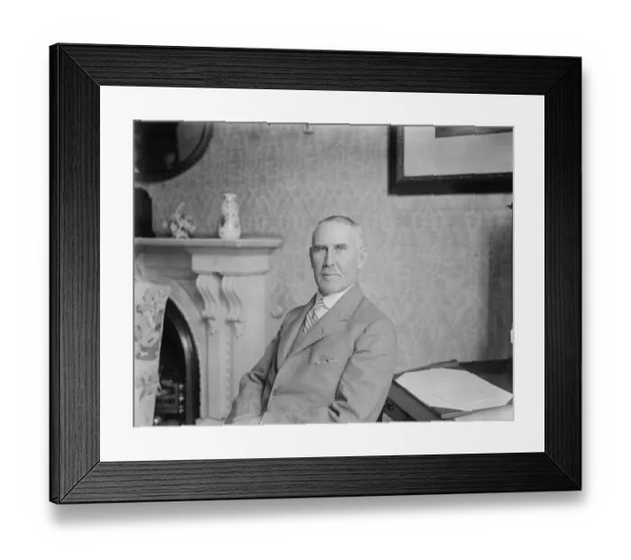 Framed Print : Sir James Parr, CM, G, New High Commisioner for New Zealand, photographed in London Framed Print : Sir James Parr, CM, G, New High Commisioner for New Zealand, photographed in London