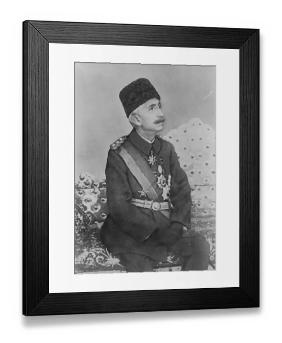 Framed Print : Near East Crisis And The Lausanne Conference A new portrait of the Sultan Muhammed Framed Print : Near East Crisis And The Lausanne Conference A new portrait of the Sultan Muhammed