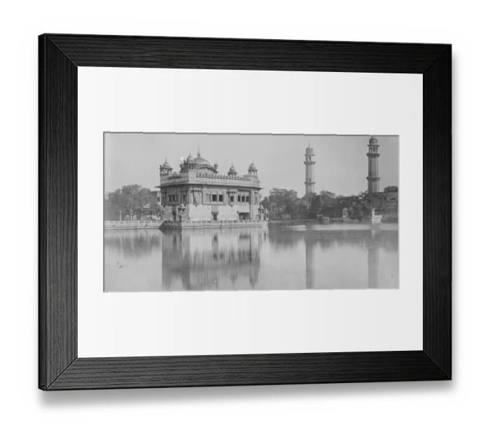 Framed Print : Amritsar a city in the north-western part of India showing the Golden Temple 26 Framed Print : Amritsar a city in the north-western part of India showing the Golden Temple 26