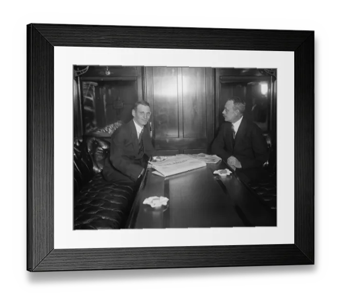 Framed Print : The Crown Prince of Denmark arrives. The Crown Prince of Denmark chatting to Framed Print : The Crown Prince of Denmark arrives. The Crown Prince of Denmark chatting to
