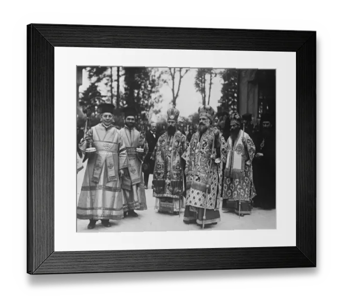 Framed Print : Romanian patriarch enthroned Mgr Miron Cristea, first Patriarch of of the Orthodox Framed Print : Romanian patriarch enthroned Mgr Miron Cristea, first Patriarch of of the Orthodox