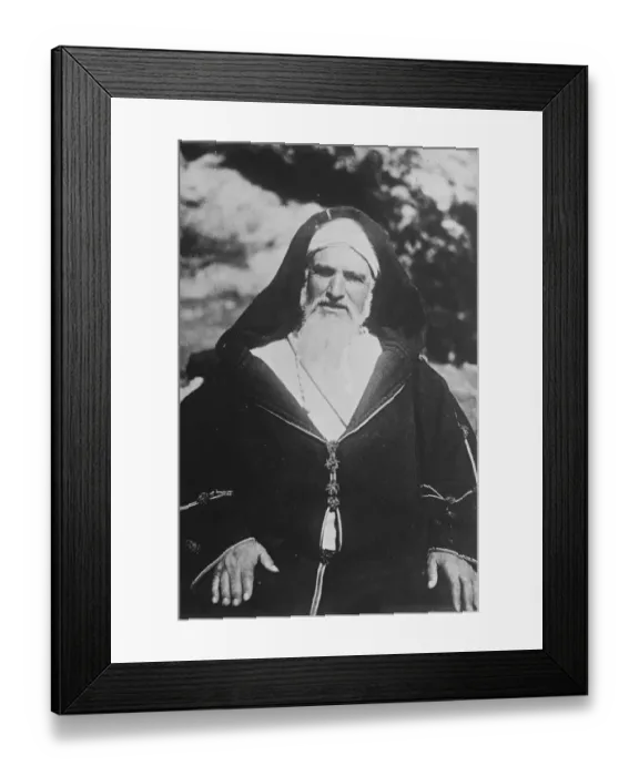 Framed Print : Spain thanks a famous Kaid. The famous Kaid of the Samma tribe, Amed Hali el Hallay Framed Print : Spain thanks a famous Kaid. The famous Kaid of the Samma tribe, Amed Hali el Hallay