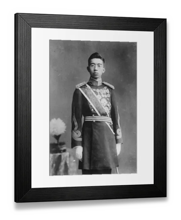 Framed Print : Serious illness of the Emperor of Japan. The Crown Prince of Japan. 27 November 1926 Framed Print : Serious illness of the Emperor of Japan. The Crown Prince of Japan. 27 November 1926