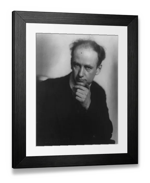 Framed Print : German orchestras tour. The Berlin Philharmonic Orchestra, under Wilhelm Furtwaengler