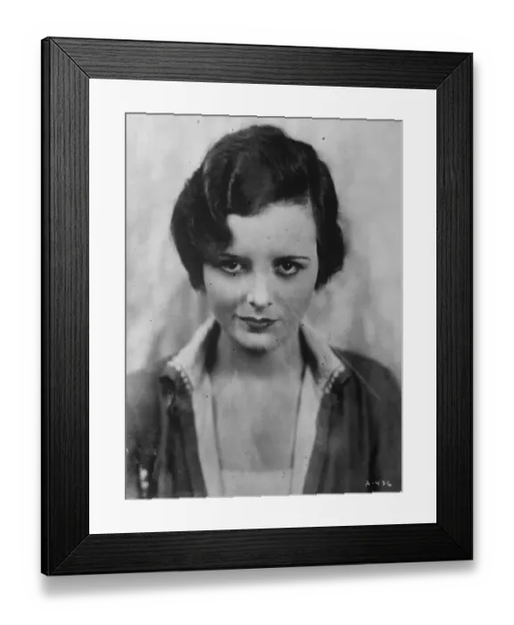 Framed Print : Mary Astor, American film star. 1928 Framed Print : Mary Astor, American film star. 1928