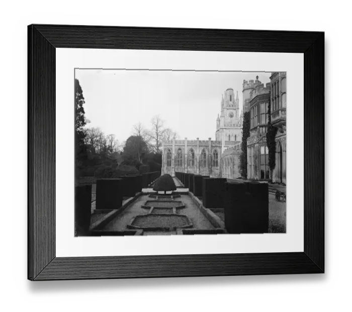 Framed Print : World famous gardens to be opened to the public. Ashridge House. 26 March 1929 Framed Print : World famous gardens to be opened to the public. Ashridge House. 26 March 1929