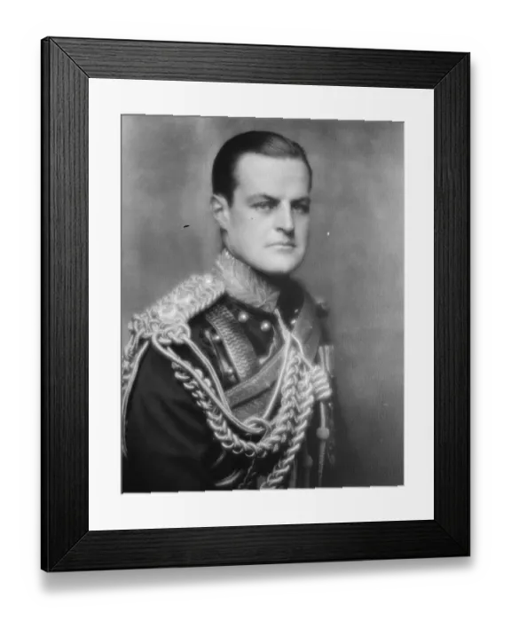 Framed Print : Birthday Honours. Urban Huttleston Broughton, who, due to his fathers untimely Framed Print : Birthday Honours. Urban Huttleston Broughton, who, due to his fathers untimely