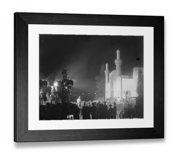 Framed Print : Wonderful night photograph at Wembley. British Empire Exhibition Filmed by home made sunlight Framed Print : Wonderful night photograph at Wembley. British Empire Exhibition Filmed by home made sunlight