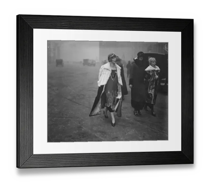 Framed Print : State opening of Parliament. The Countess of Arran. 9 December 1924 Framed Print : State opening of Parliament. The Countess of Arran. 9 December 1924