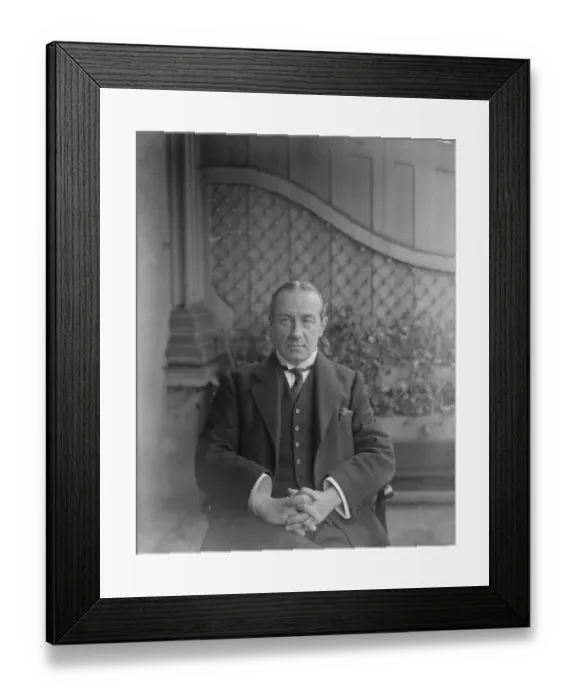 Framed Print : New Chancellor of the Exchequer. Mr Stanley Baldwin. 21 October 1922