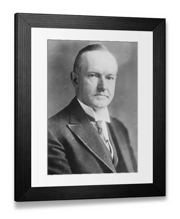 Framed Print : President Coolidge. April 1927