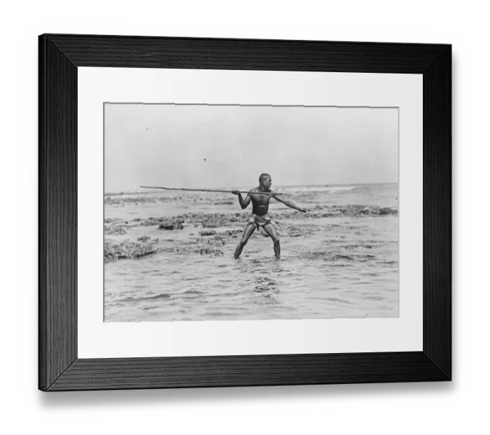 Framed Print : Great Island to be explored. British Pacific Science Expedition Sails for Papua Framed Print : Great Island to be explored. British Pacific Science Expedition Sails for Papua