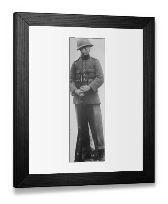 Framed Print : Prince Sigvard of Sweden, the second son of the Crown Prince, wearing the uniform Framed Print : Prince Sigvard of Sweden, the second son of the Crown Prince, wearing the uniform