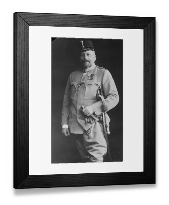 Framed Print : Count arrested. It is reported from Prague that the police have arrested at Homonna