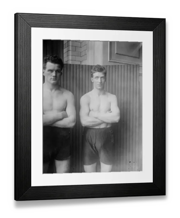 Framed Print : Roland Todd, Middle Weight Champion of Europe. 1 February 1923 Framed Print : Roland Todd, Middle Weight Champion of Europe. 1 February 1923