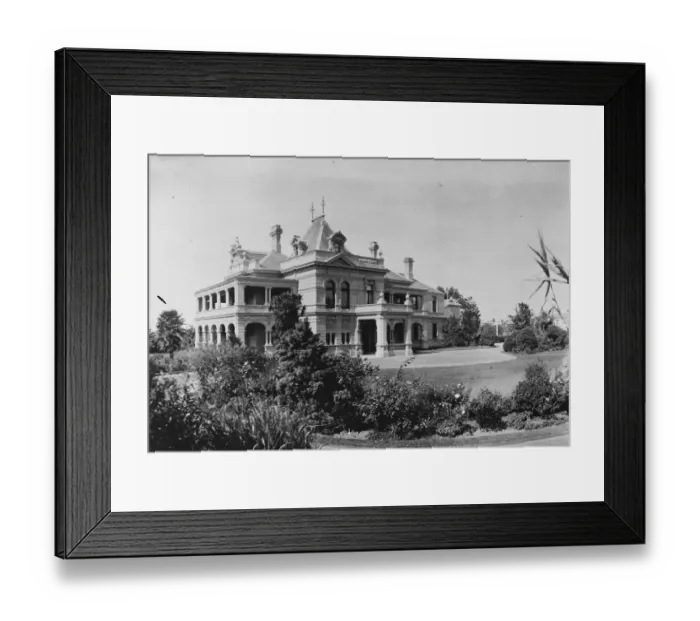 Framed Print : State Government House Melbourne, Australia Mrs Victor Nelson Hood 26 March 1920