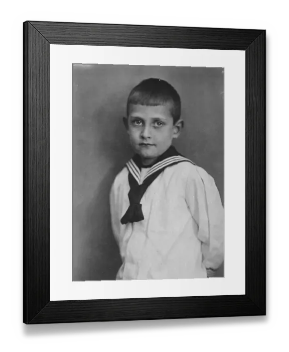 Framed Print : Austrian Imperial Prince attending a Free School The ex Archduke Franz Joseph Framed Print : Austrian Imperial Prince attending a Free School The ex Archduke Franz Joseph