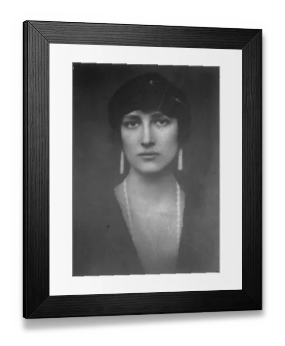 Framed Print : Princess Martha of Sweden. January 1929 Framed Print : Princess Martha of Sweden. January 1929