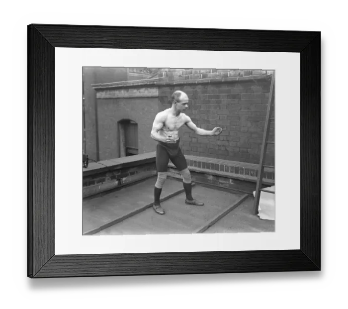 Framed Print : To wrestle for the worlds fly weight championship Dick Keen, the fly weight Framed Print : To wrestle for the worlds fly weight championship Dick Keen, the fly weight