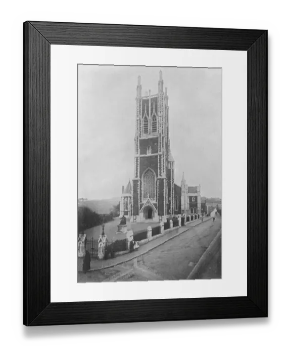 Framed Print : The burned city of Cork. St Marys Cathedral. 14 December 1920 Framed Print : The burned city of Cork. St Marys Cathedral. 14 December 1920