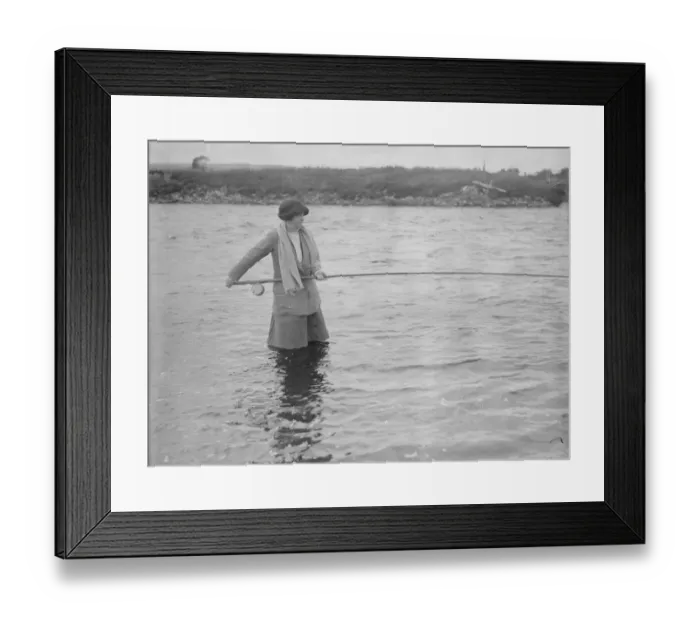 Framed Print : Duke of Richmond Salmon Fishing in Scotland Lady Bernard Gordon Lennox, daughter Framed Print : Duke of Richmond Salmon Fishing in Scotland Lady Bernard Gordon Lennox, daughter