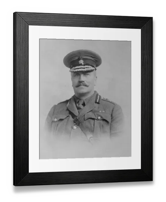 Framed Print : Colonel Sir T Courtney Warner, Bart, C B who is again contesting the Lichfield