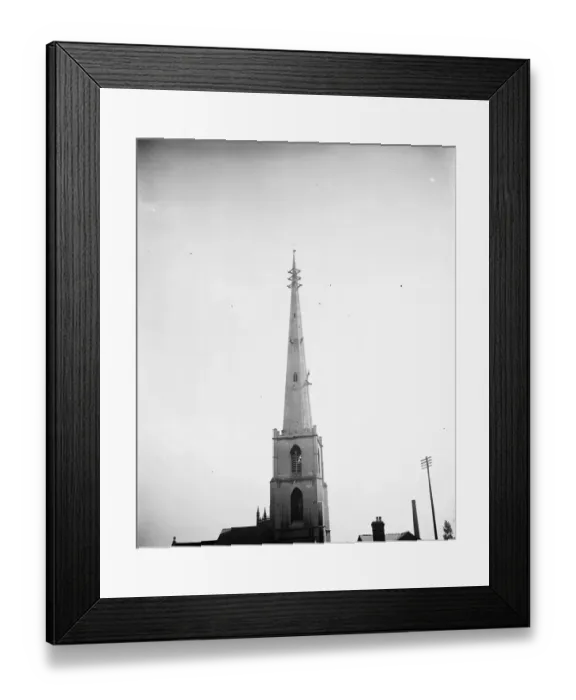 Framed Print : Steeplejacks at work on Worcester landmark. Steeplejacks at work on the lofty spire Framed Print : Steeplejacks at work on Worcester landmark. Steeplejacks at work on the lofty spire