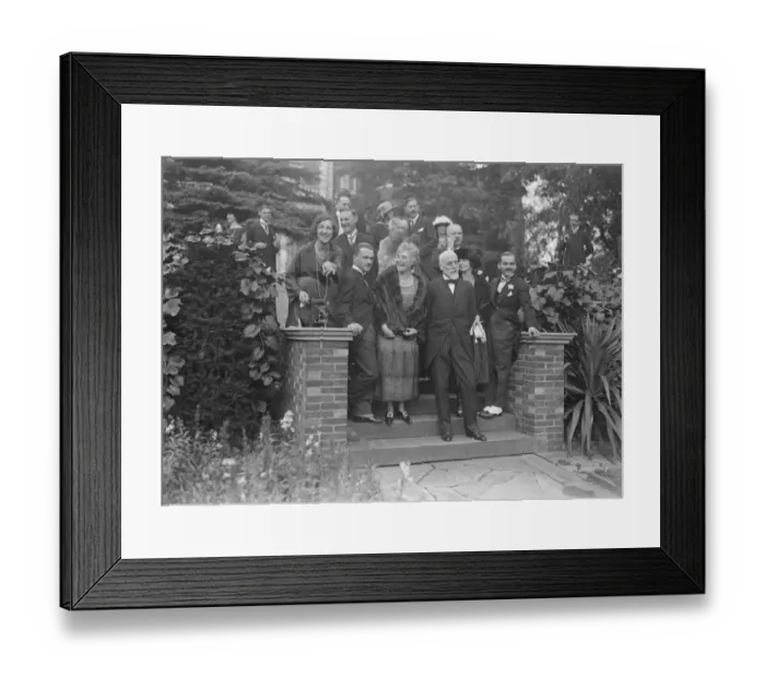Framed Print : Eleftherios ( Kyriakos ) Venizelos President of Greece marries Helena Schilizzi Ex Framed Print : Eleftherios ( Kyriakos ) Venizelos President of Greece marries Helena Schilizzi Ex