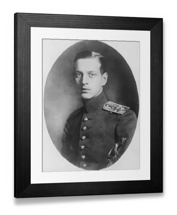 Framed Print : Czars cousin to wed Heiress. The Grand Duke Dmitri of Russia, who is engaged to Miss A Emery Framed Print : Czars cousin to wed Heiress. The Grand Duke Dmitri of Russia, who is engaged to Miss A Emery