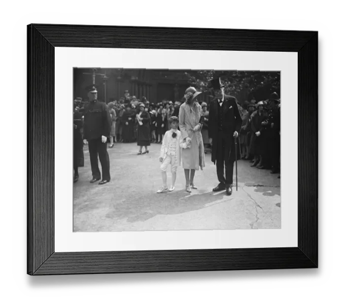 Framed Print : The wedding of Miss Marcella Duggan to Mr E Rice at St Margarets on wednesday Framed Print : The wedding of Miss Marcella Duggan to Mr E Rice at St Margarets on wednesday