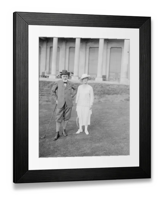 Framed Print : Greek ex Premiers wedding. M Venizelos, the Greek ex Premier is to be married