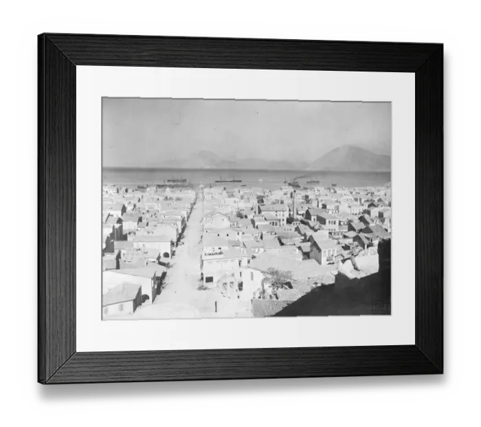 Framed Print : British flag raised by Greek counter revolutionists. The British flag is reported Framed Print : British flag raised by Greek counter revolutionists. The British flag is reported