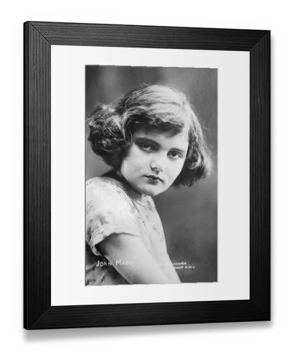 Framed Print : Joan Langford Reed, who will be seen in the new film The Luck of the Navy. 1 Framed Print : Joan Langford Reed, who will be seen in the new film The Luck of the Navy. 1
