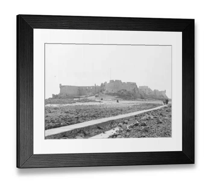 Framed Print : Jersey St Helier, Elizabeth Castle