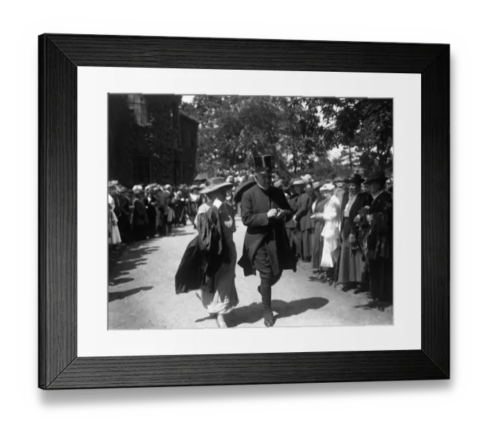 Framed Print : At St Asaph Cathedral, Wales for the enthronement of the first Archbishop of Wales Framed Print : At St Asaph Cathedral, Wales for the enthronement of the first Archbishop of Wales