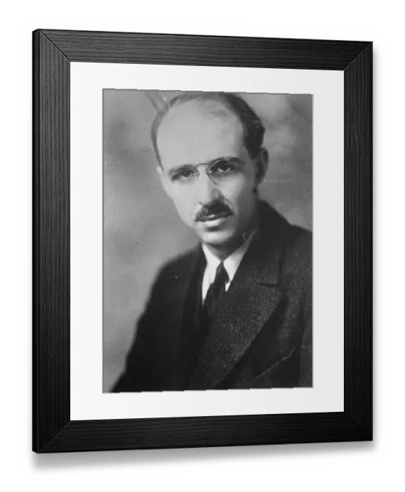 Framed Print : Mr Ludwell Denny, author of We Fight for Oil. 1 October 1928