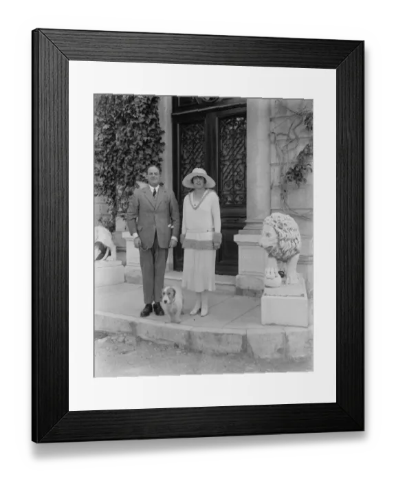 Framed Print : Sir Albert Sterns Engagement Sir Albert Stern and his bride to be Miss Helen Orr Lewis Framed Print : Sir Albert Sterns Engagement Sir Albert Stern and his bride to be Miss Helen Orr Lewis