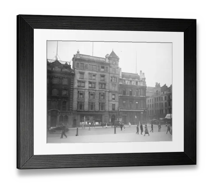 Framed Print : Specia. Job done for the Canadian Pacific Offices London. 1921