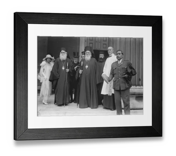 Framed Print : A romance of Jerusalem The Marriage between Captain L G A Cust, R A District Officer Framed Print : A romance of Jerusalem The Marriage between Captain L G A Cust, R A District Officer