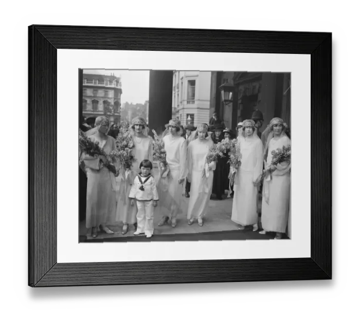 Framed Print : Duke Atholl Gives Bride Away The Duke of Atholl gave away Miss Eileen McCallum Framed Print : Duke Atholl Gives Bride Away The Duke of Atholl gave away Miss Eileen McCallum