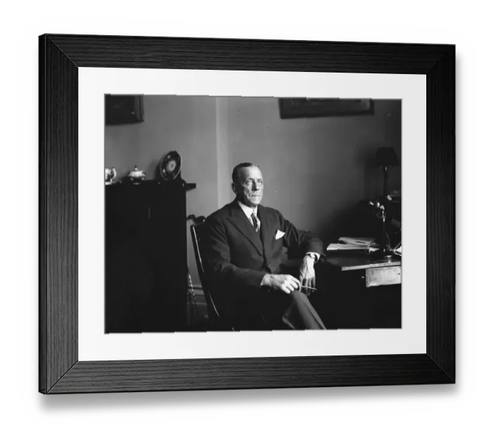 Framed Print : Sir William Gowers, Governor of Uganda. 26 July 1928 Framed Print : Sir William Gowers, Governor of Uganda. 26 July 1928