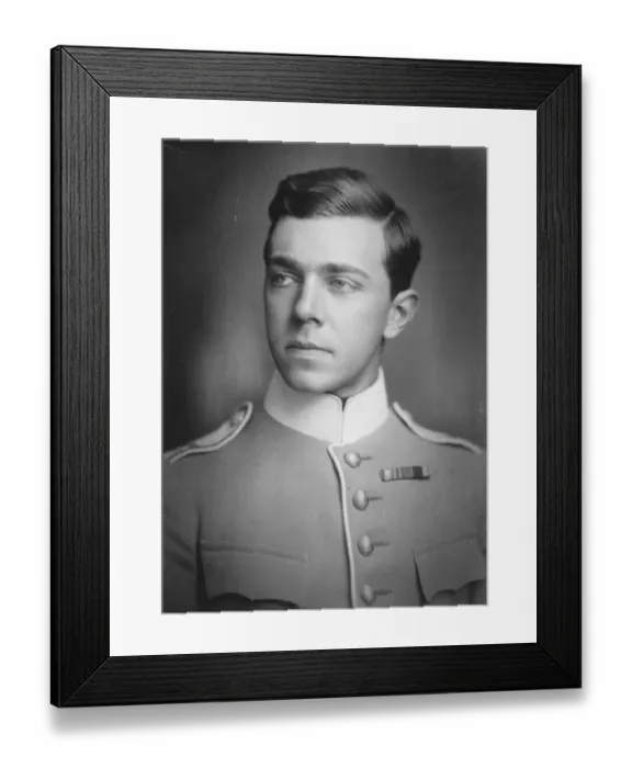 Framed Print : Prince Gustav Adolf of Sweden. 22 April 1926