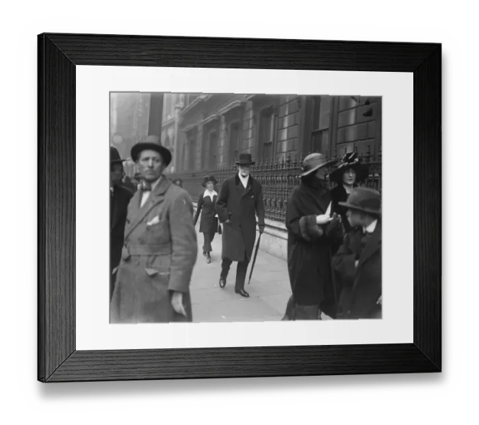 Framed Print : Private View Day at the Royal Academy London Duke of Rutland 28 April 1922