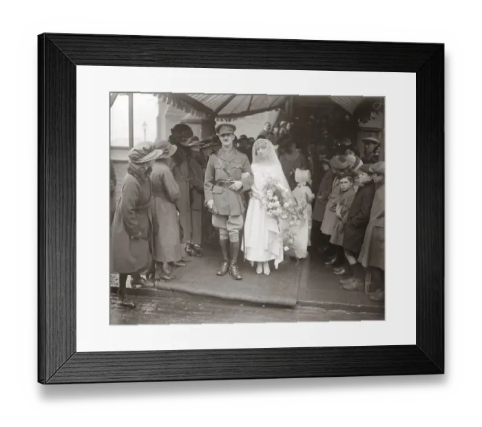 Framed Print : V C Weds An interesting wedding took place at St Barnabas Church Dulwich Village Framed Print : V C Weds An interesting wedding took place at St Barnabas Church Dulwich Village