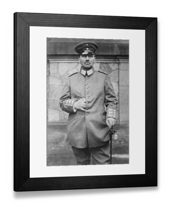 Framed Print : Famous Von Kluck Reappears General Von Kluck who according to the intransigeant