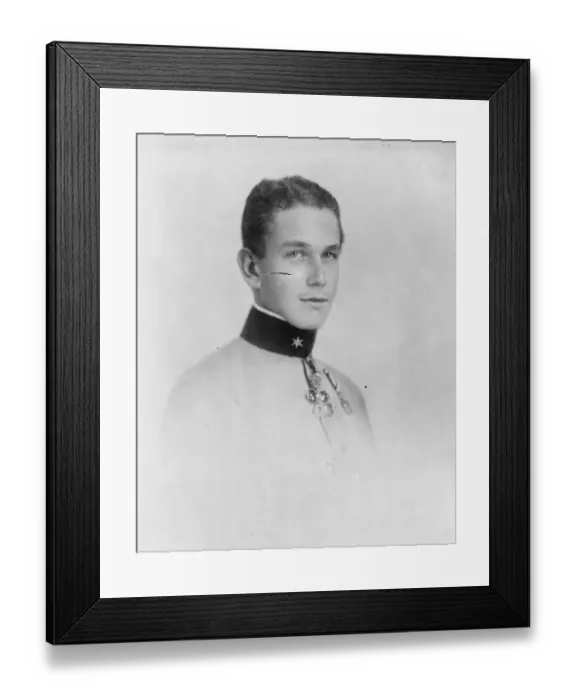 Framed Print : The ex Archduke Albrecht of Austria. 10 May 1927 Framed Print : The ex Archduke Albrecht of Austria. 10 May 1927