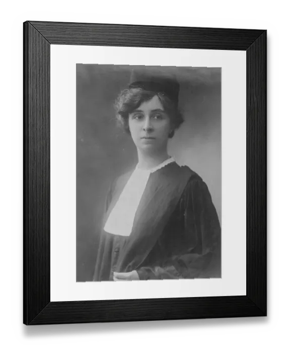 Framed Print : Lady Lawyers Poser For Jury Mme Verona a distinguished French woman lawyer who Framed Print : Lady Lawyers Poser For Jury Mme Verona a distinguished French woman lawyer who