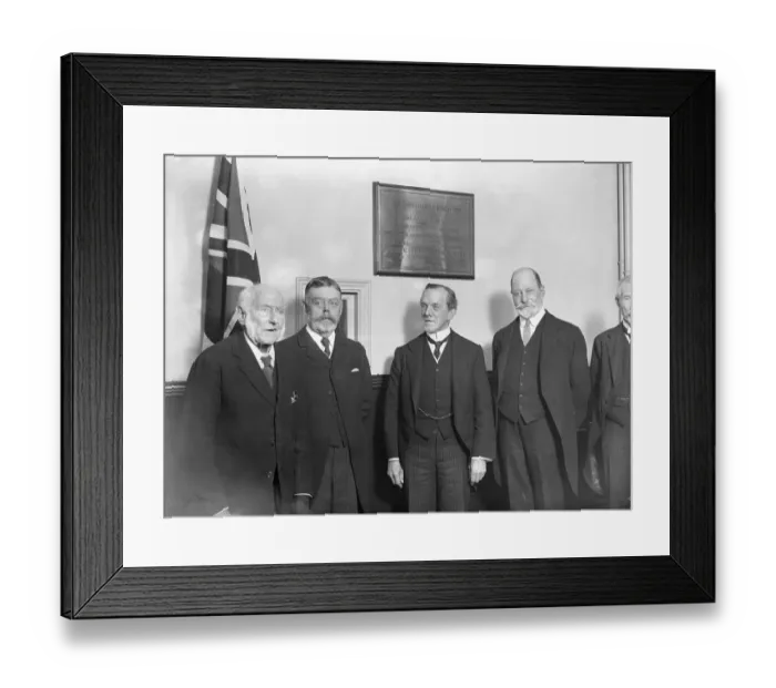 Framed Print : The opening of Lord Charles Beresford Seamens Rest at Stepney. Left to right Framed Print : The opening of Lord Charles Beresford Seamens Rest at Stepney. Left to right